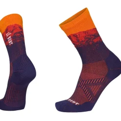 Le Bent Mikey Graglia Zero Cushioning 3/4 Crew Trail Socks - Unisex-Women Active Clothing|Active Clothing