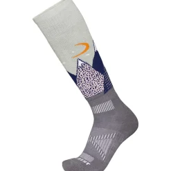 Le Bent Snowy Mountains Light Cushion Socks - Kids'-Kids Ski Socks|Socks