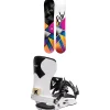 Lib Tech Cortado C2 Snowboard + Bent Metal Stylist Snowboard Bindings - Women's 2024- Snowboards With Bindings|Snowboard Packages