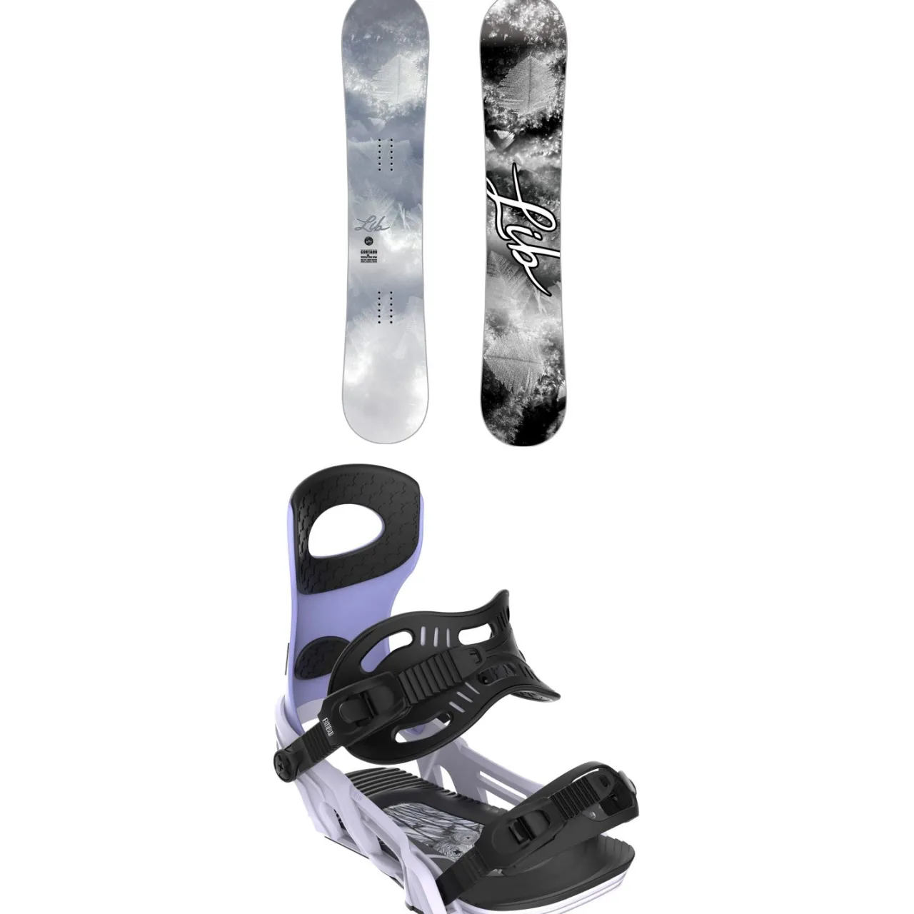 Lib Tech Cortado C2 Snowboard + Bent Metal Metta Snowboard Bindings - Women's 2025- Snowboards With Bindings|Snowboard Packages