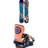 Lib Tech Dynamiss C3 Snowboard + Bent Metal Stylist Snowboard Bindings - Women's 2024- Snowboards With Bindings|Snowboard Packages