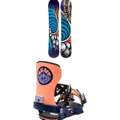 Lib Tech Dynamiss C3 Snowboard + Bent Metal Stylist Snowboard Bindings - Women's 2024- Snowboards With Bindings|Snowboard Packages