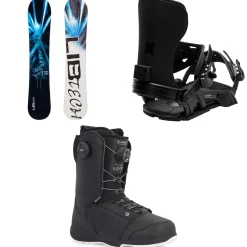 Lib Tech Dynamo C3 Snowboard + Bent Metal Transfer Snowboard Bindings + Ride Deadbolt Zonal Snowboard Boots 2024- Snowboards, Bindings & Boots|Snowboard Packages