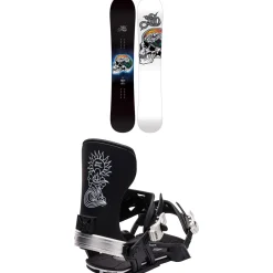Lib Tech Jamie Lynn C3 Snowboard + Bent Metal Transfer Snowboard Bindings 2024- Snowboards With Bindings|Snowboard Packages