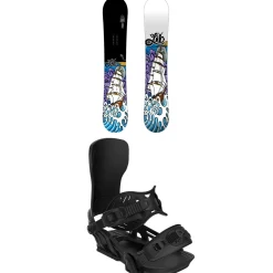 Lib Tech Jamie Lynn Twin 30YR Snowboard + Bent Metal Transfer Snowboard Bindings 2025- Snowboards With Bindings|Snowboard Packages
