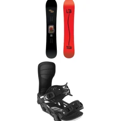 Lib Tech Lib Rig C3 Snowboard + Bent Metal Axtion Snowboard Bindings 2025- Snowboards With Bindings|Snowboard Packages
