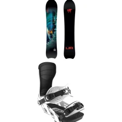 Lib Tech MC Wayfinder II C2 Snowboard + Bent Metal Axtion Snowboard Bindings 2025- Snowboards With Bindings|Snowboard Packages