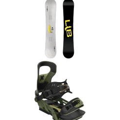 Lib Tech Skate Banana BTX Snowboard + Bent Metal Logic Snowboard Bindings 2025- Snowboards With Bindings|Snowboard Packages