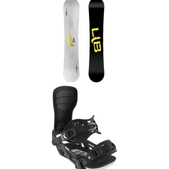 Lib Tech Skate Banana BTX Snowboard + Bent Metal Axtion Snowboard Bindings 2025- Snowboards With Bindings|Snowboard Packages