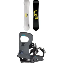 Lib Tech Skate Banana BTX Snowboard + Bent Metal Joint LTD Snowboard Bindings 2025- Snowboards With Bindings|Snowboard Packages