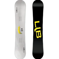Lib Tech Skate Banana BTX Snowboard + GNU Psych Snowboard Bindings 2025- Snowboards With Bindings|Snowboard Packages