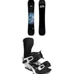 Lib Tech Skunk Ape C2X Snowboard + Bent Metal Transfer Snowboard Bindings 2025- Snowboards With Bindings|Snowboard Packages