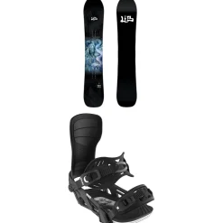 Lib Tech Skunk Ape C2X Snowboard + Bent Metal Axtion Snowboard Bindings 2025- Snowboards With Bindings|Snowboard Packages