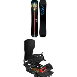 Lib Tech T. Rice Golden Orca Snowboard + Bent Metal Transfer Snowboard Bindings 2025- Snowboards With Bindings|Snowboard Packages