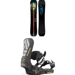 Lib Tech T. Rice Golden Orca Snowboard + Union Atlas Pro Snowboard Bindings 2025- Snowboards With Bindings|Snowboard Packages