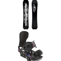 Lib Tech T. Rice Orca Snowboard + Bent Metal Forte Snowboard Bindings - Women's 2025- Snowboards With Bindings|Snowboard Packages