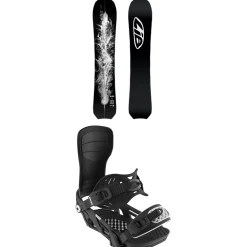 Lib Tech T. Rice Orca Snowboard + Bent Metal Stylist Snowboard Bindings - Women's 2025- Snowboards With Bindings|Snowboard Packages