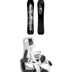 Lib Tech T. Rice Orca Snowboard + Nidecker Supermatic Snowboard Bindings 2025- Snowboards With Bindings|Snowboard Packages