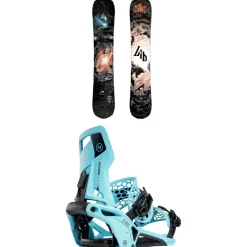 Lib Tech T. Rice Pro Snowboard + Nidecker Supermatic Snowboard Bindings 2025- Snowboards With Bindings|Snowboard Packages