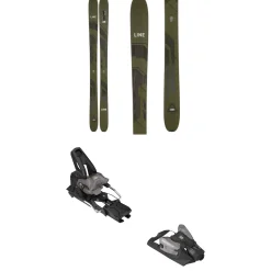 Line Skis Blade Optic 104 Skis + Salomon Strive 14 GW Ski Bindings 2024- Skis With Bindings|Skis With Bindings