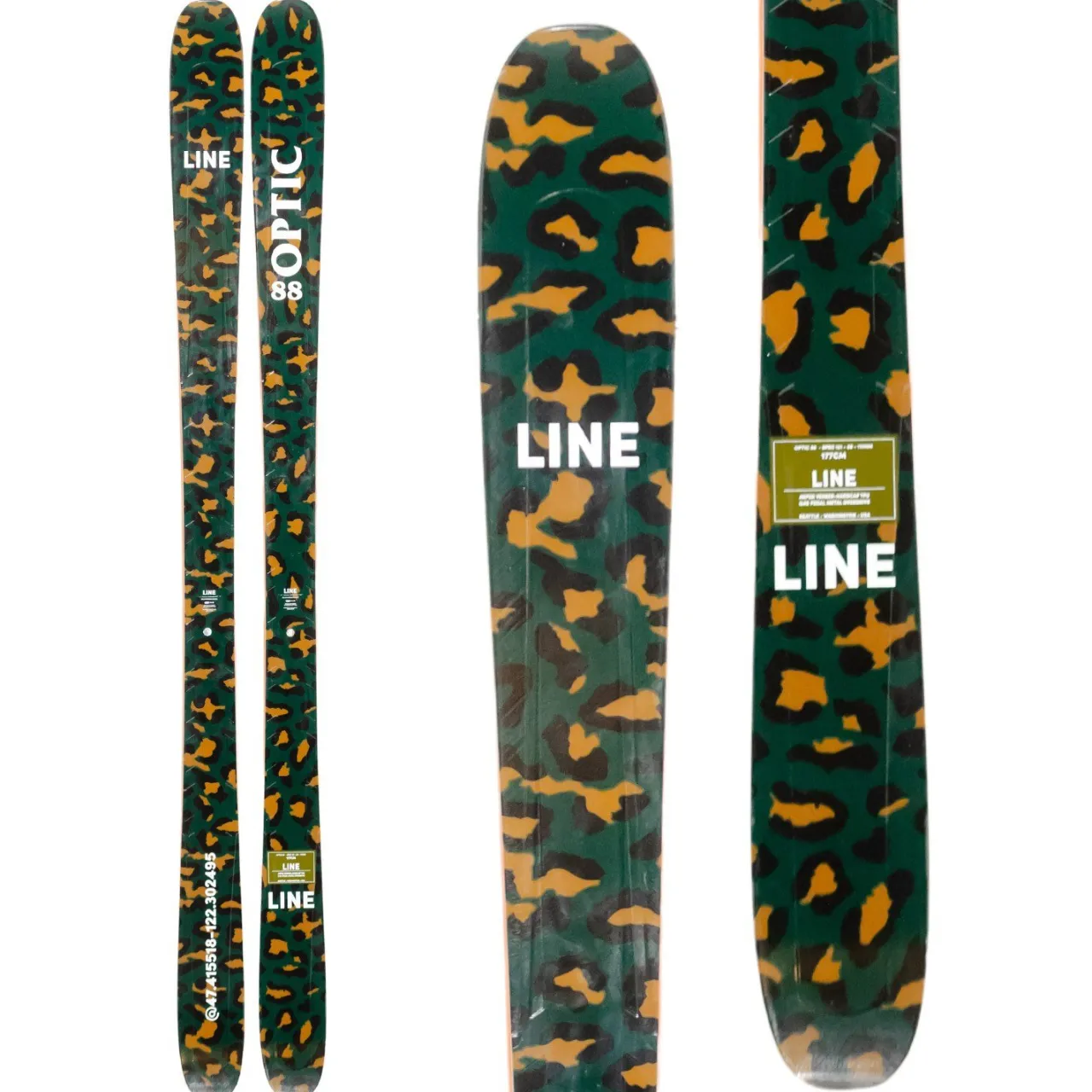 Line Skis Optic 88 Camo Skis 2025- Skis