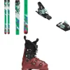 Line Skis Pandora 84 Skis - Women's + Salomon Strive 12 GW Ski Bindings + Atomic Hawx Prime 95 GW Ski Boots - Women's 2024- Skis, Boots & Bindings|Skis With Bindings
