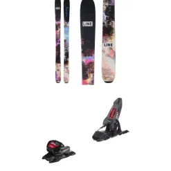 Line Skis Pandora 99 Skis + Marker Griffon 13 ID Ski Bindings- Skis With Bindings|Skis With Bindings