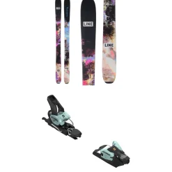 Line Skis Pandora 99 Skis + Salomon Strive 12 GW Ski Bindings 2025- Skis With Bindings|Skis With Bindings