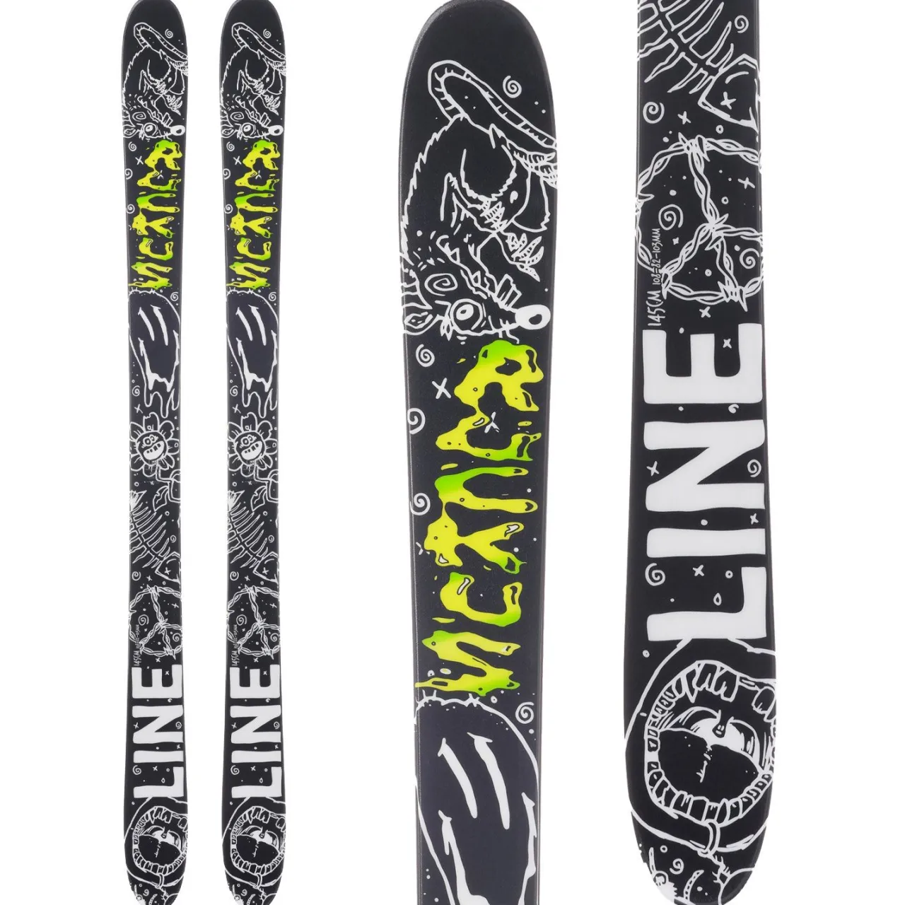 Line Skis Ruckus Skis - Kids' 2025-Kids Skis|Skis