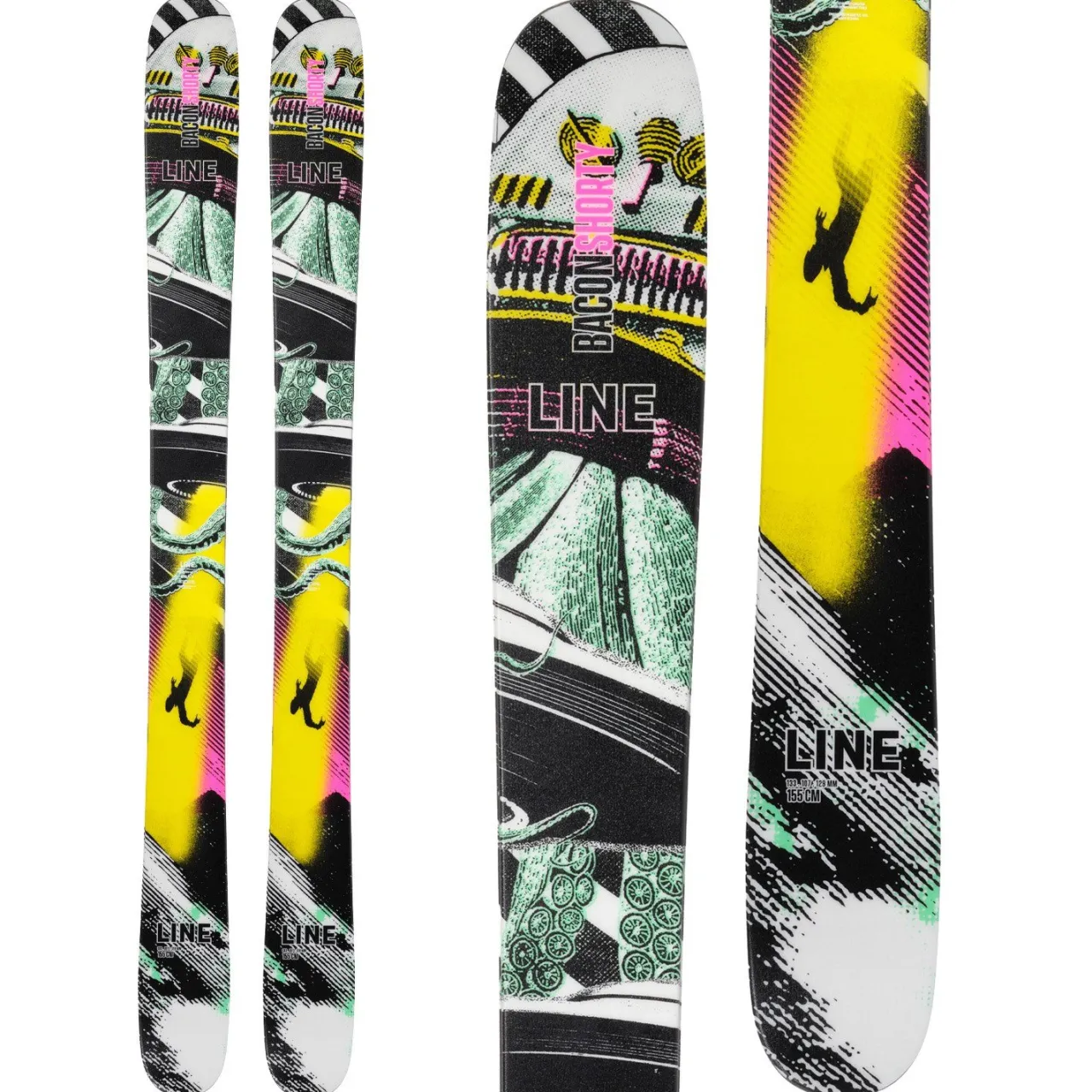 Line Skis Sir Francis Bacon Shorty Skis - Kids' 2025-Kids Skis|Skis