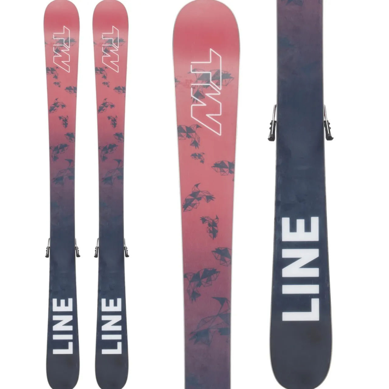 Line Skis Wallisch Shorty Skis + FDT 4.5 Bindings - Kids' 2025-Kids Skis|Kids Ski Packages