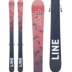 Line Skis Wallisch Shorty Skis + FDT 7.0 Bindings - Kids' 2025-Kids Skis|Kids Ski Packages