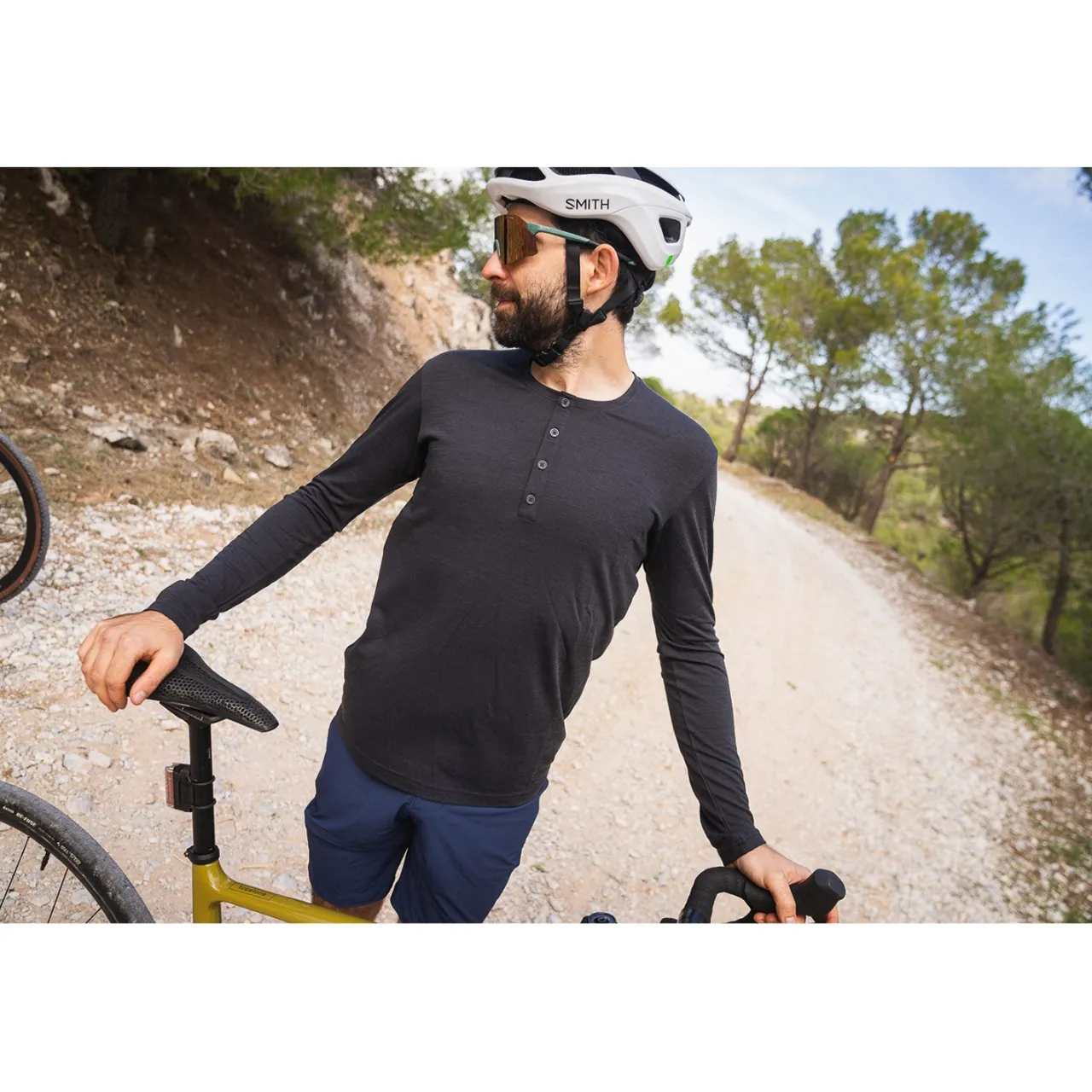 7Mesh Desperado Merino Long-Sleeve Shirt- Men's Bike Clothing|Bike Clothing