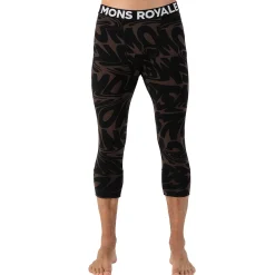 MONS ROYALE Cascade Merino Flex 200 3/4 Leggings - Men's- Base Layers|Snow Clothing