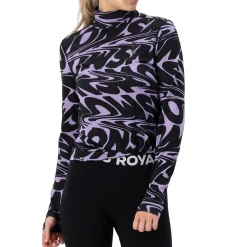 MONS ROYALE Cascade Mock Neck Top - Women's-Women Base Layers|Snow Clothing