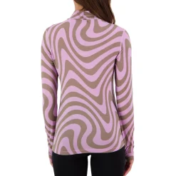 MONS ROYALE Cascade Mock Neck Top - Women's-Women Base Layers|Snow Clothing