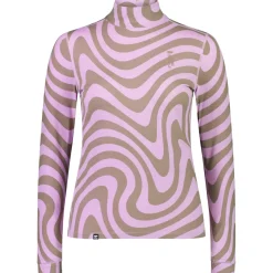 MONS ROYALE Cascade Mock Neck Top - Women's-Women Base Layers|Snow Clothing