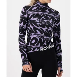 MONS ROYALE Cascade Mock Neck Top - Women's-Women Base Layers|Snow Clothing