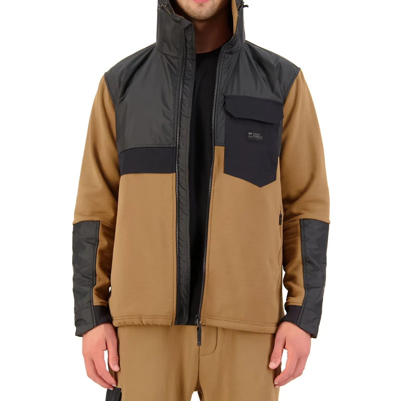 MONS ROYALE Decade Mid Hoodie - Men's- Snow Clothing|Mid Layers