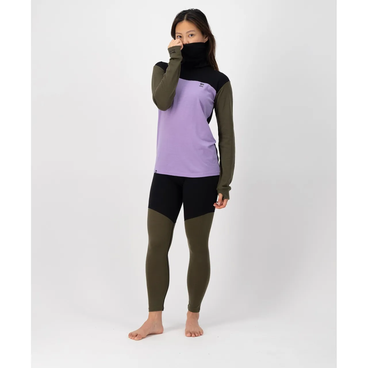 MONS ROYALE Yotei BF High Neck Top - Women's-Women Base Layers|Snow Clothing