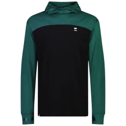 MONS ROYALE Yotei Powder Long-Sleeve Hoodie - Men's- Base Layers|Snow Clothing