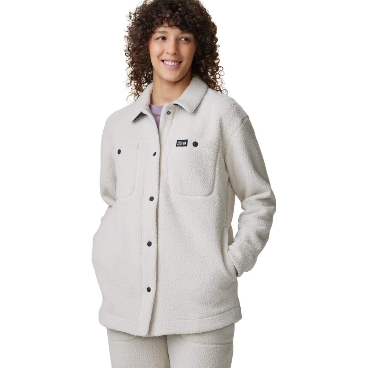 Mountain Hardwear HiCamp™ Fleece Shacket - Women's-Women Casual Clothing|Snow Clothing