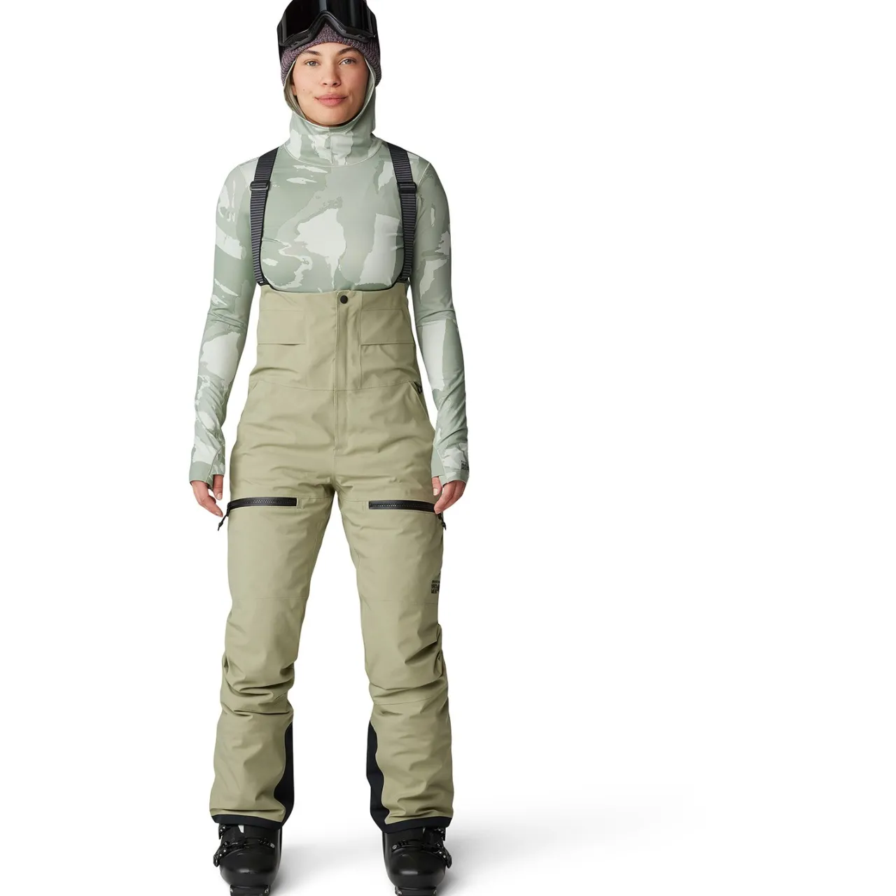 Mountain Hardwear Powder Maven™ Bibs - Women's-Women Snow Clothing|Snowboard Pants & Bibs