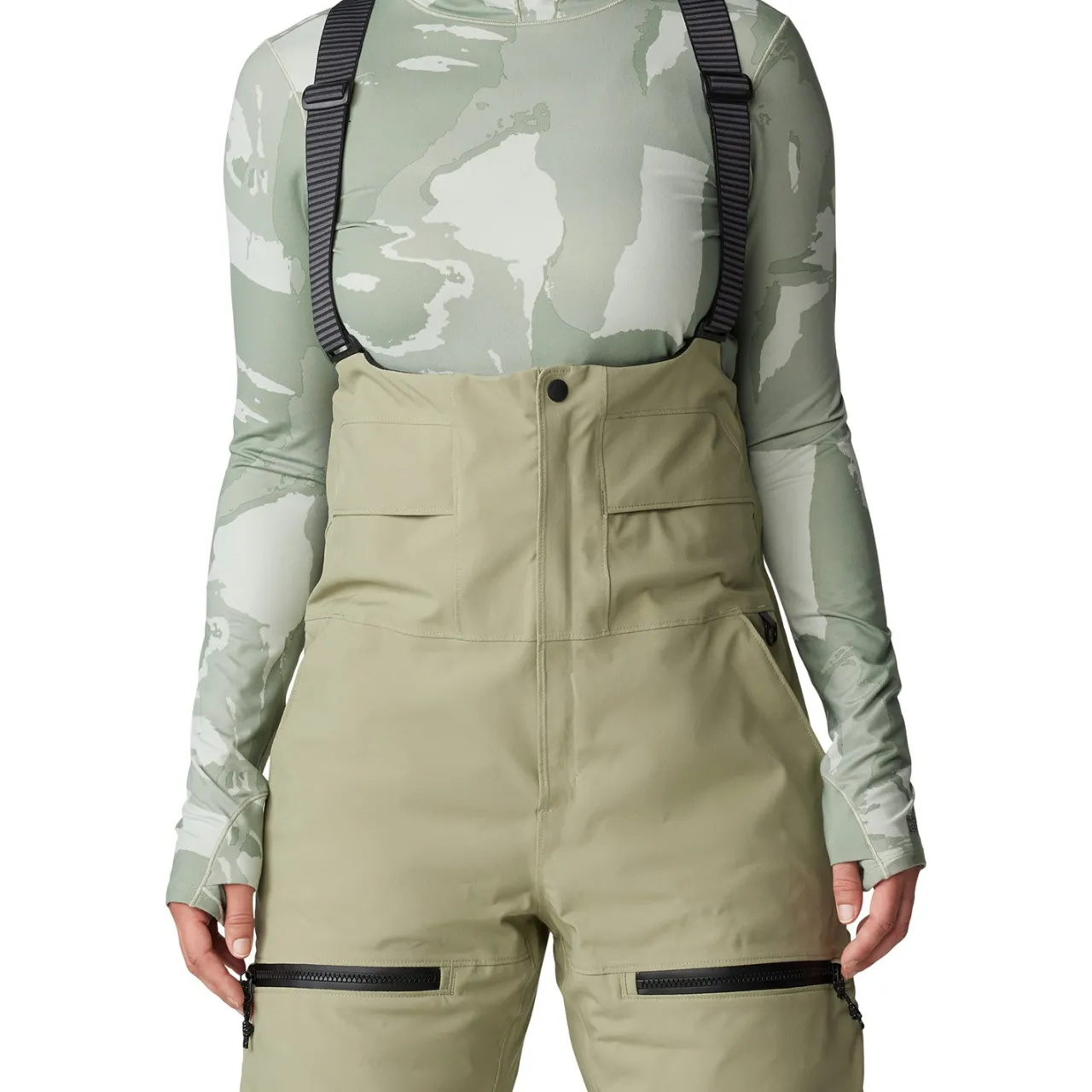 Mountain Hardwear Powder Maven™ Bibs - Women's-Women Snow Clothing|Snowboard Pants & Bibs