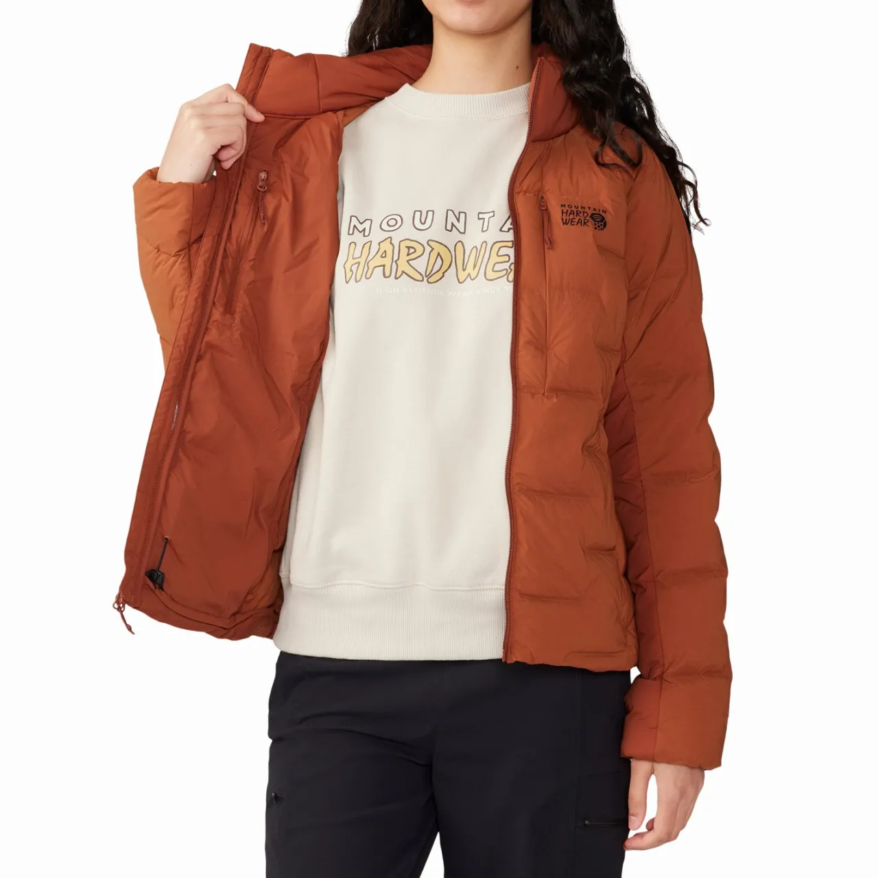 Mountain Hardwear Stretchdown™ High-Hip Jacket - Women's-Women Casual Clothing|Snow Clothing