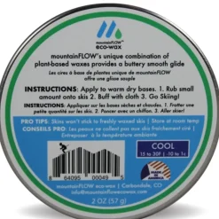 mountainFLOW eco-wax Quick Wax - Cool (15° - 30°F)- Wax, Tuning & Tools|Wax, Tuning & Tools