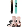 Never Summer Infinity Snowboard + Flux EM Snowboard Bindings - Women's 2025- Snowboards With Bindings|Snowboard Packages