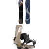 Never Summer Nokhu Snowboard + Union Atlas Snowboard Bindings 2025- Snowboards With Bindings|Snowboard Packages