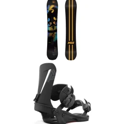 Never Summer Proto FR Snowboard + Union Atlas Snowboard Bindings 2025- Snowboards With Bindings|Snowboard Packages