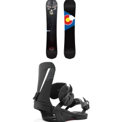 Never Summer Shapeshifter Snowboard + Union Atlas Snowboard Bindings 2025- Snowboards With Bindings|Snowboard Packages